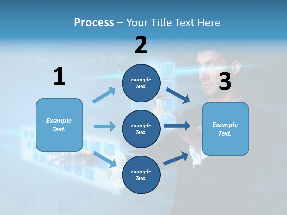 Click Symbol Pad PowerPoint Template