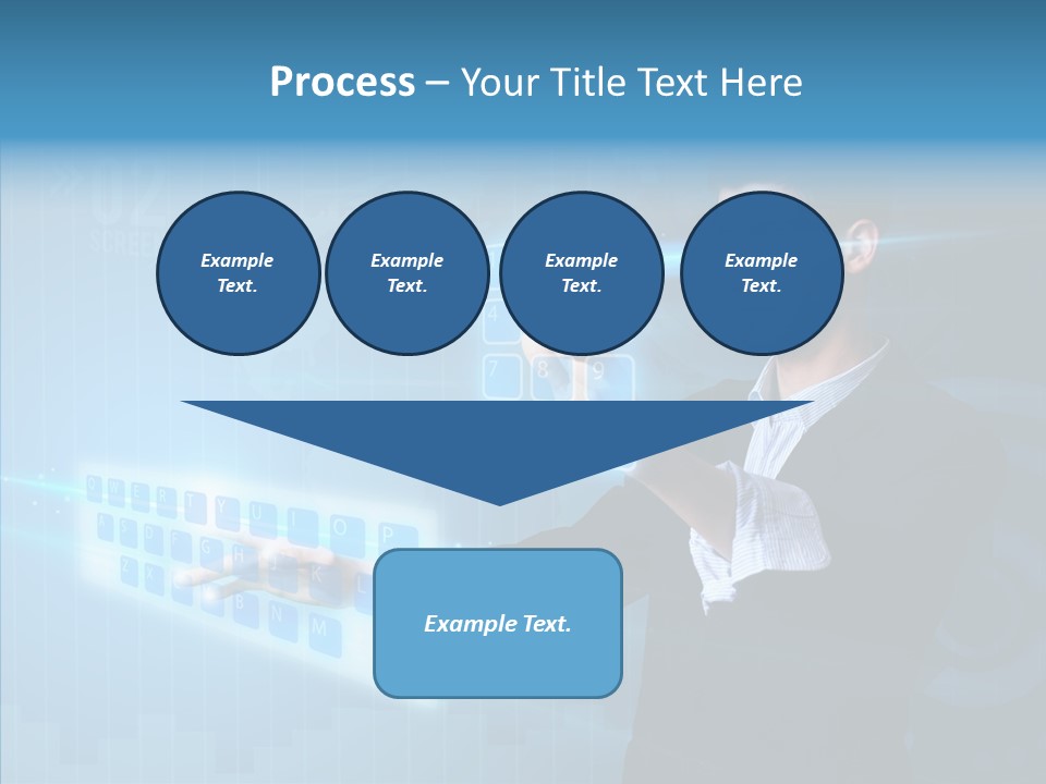 Click Symbol Pad PowerPoint Template