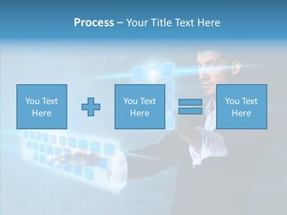 Click Symbol Pad PowerPoint Template