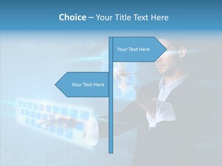 Click Symbol Pad PowerPoint Template