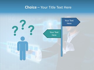 Click Symbol Pad PowerPoint Template