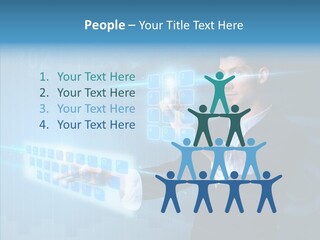 Click Symbol Pad PowerPoint Template