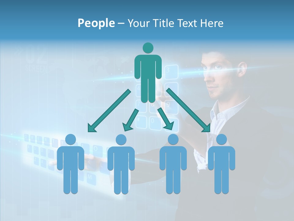 Click Symbol Pad PowerPoint Template