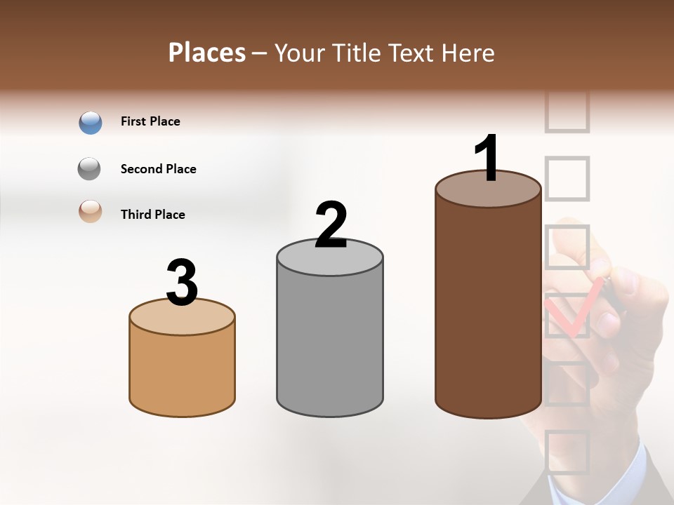 Businessman Education Problems PowerPoint Template