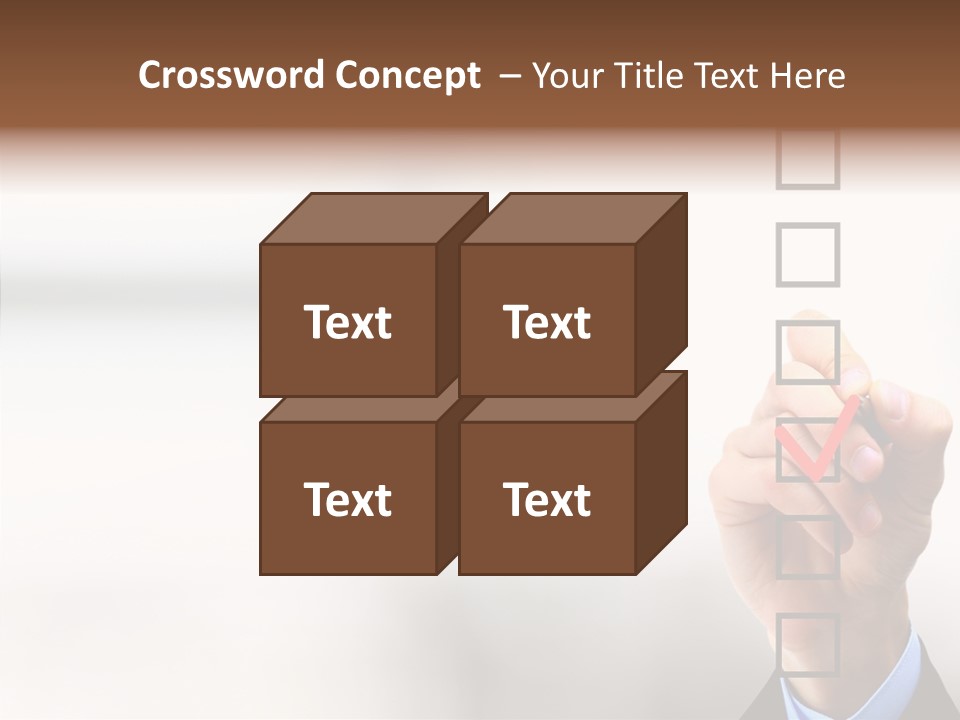 Businessman Education Problems PowerPoint Template
