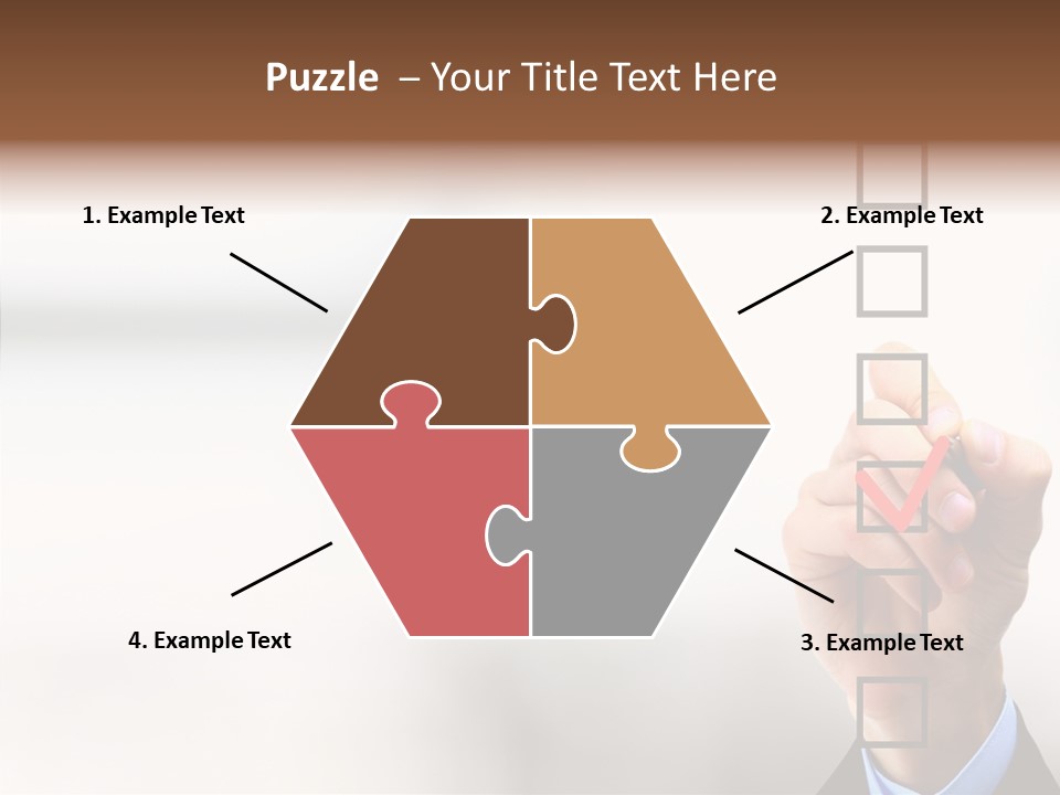 Businessman Education Problems PowerPoint Template