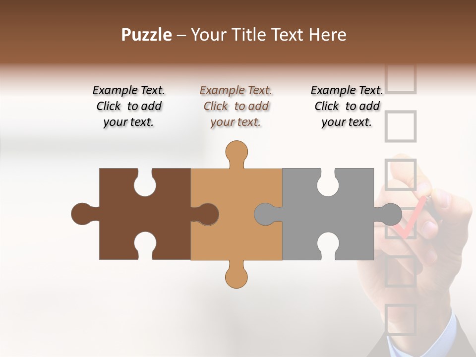 Businessman Education Problems PowerPoint Template