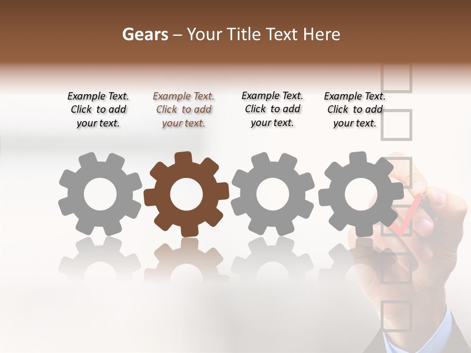 Businessman Education Problems PowerPoint Template