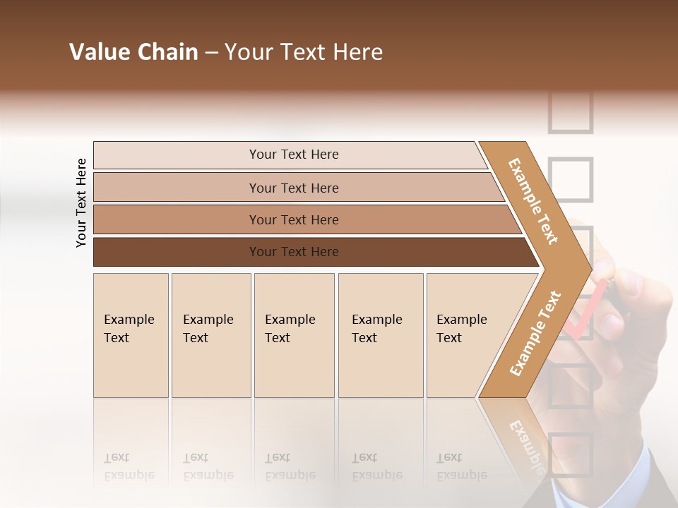 Businessman Education Problems PowerPoint Template