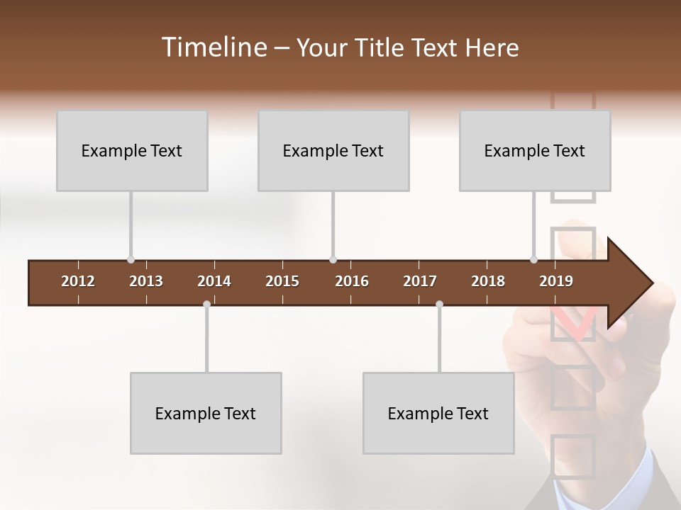 Businessman Education Problems PowerPoint Template