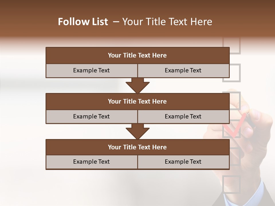 Businessman Education Problems PowerPoint Template