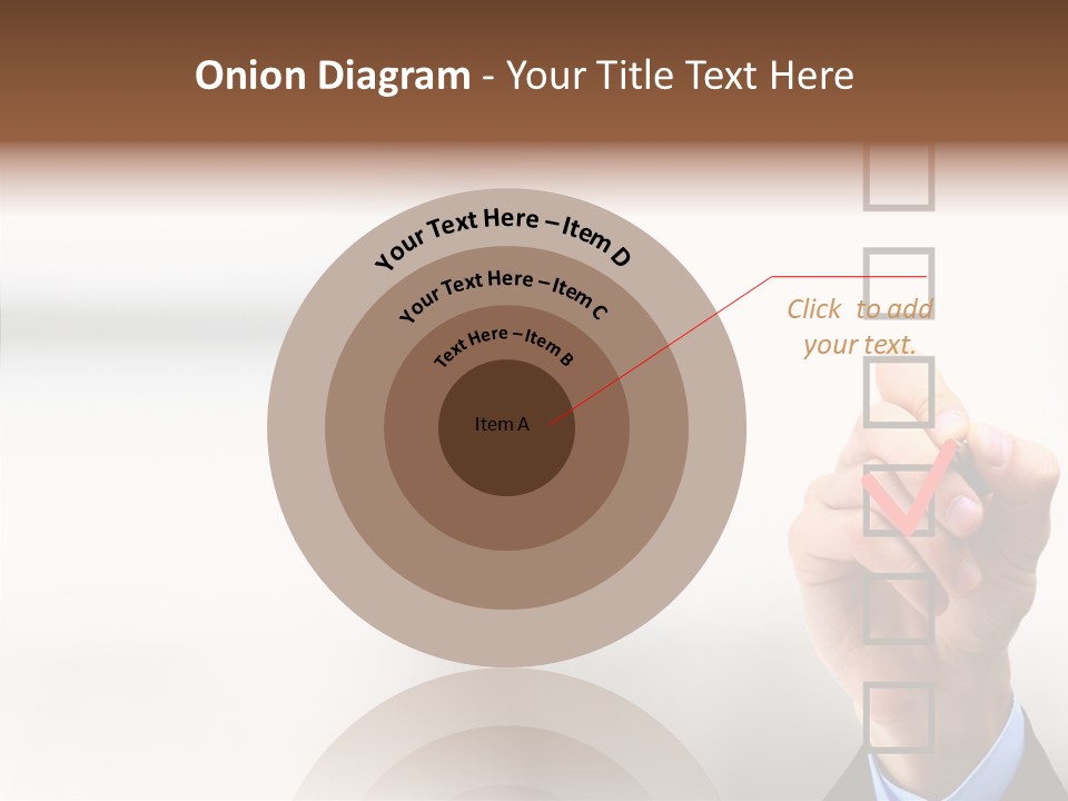Businessman Education Problems PowerPoint Template