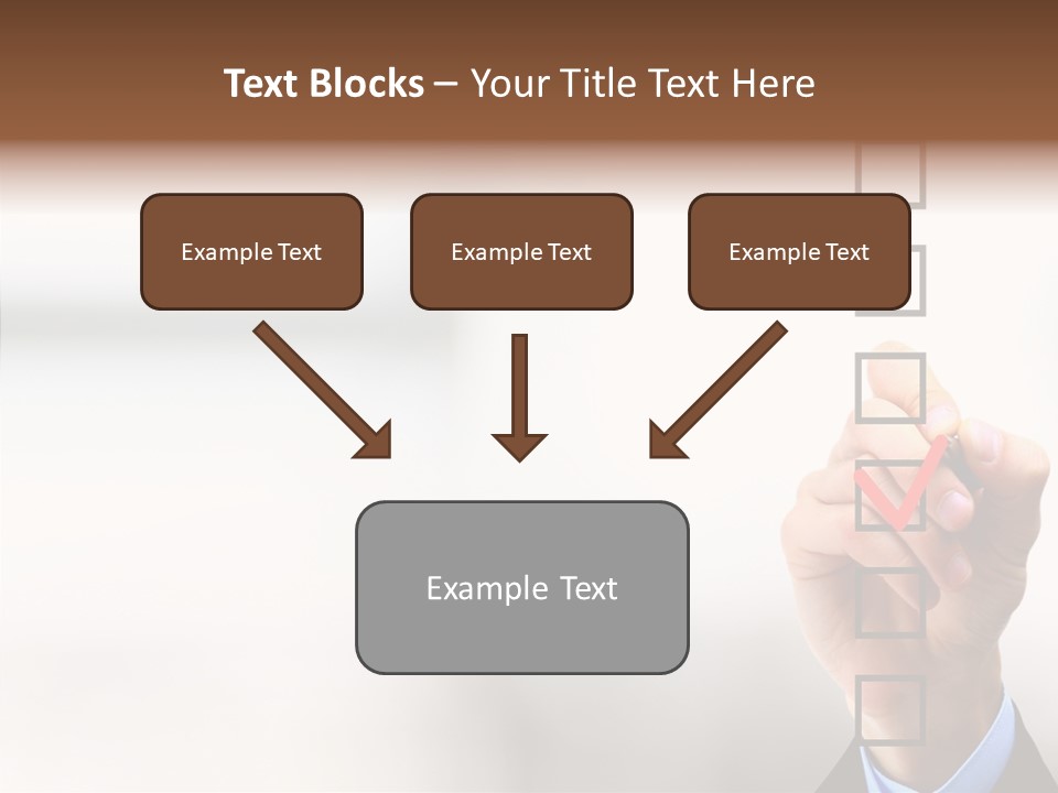 Businessman Education Problems PowerPoint Template