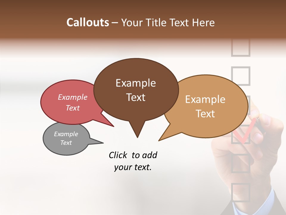 Businessman Education Problems PowerPoint Template
