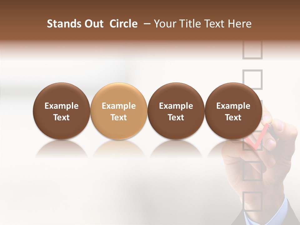 Businessman Education Problems PowerPoint Template