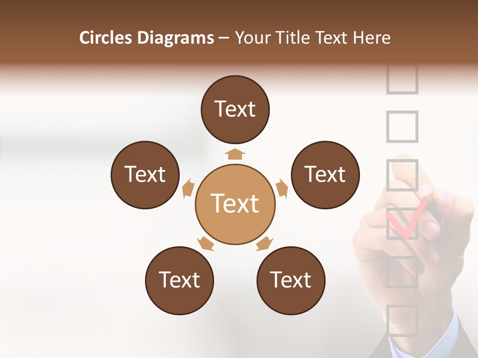 Businessman Education Problems PowerPoint Template