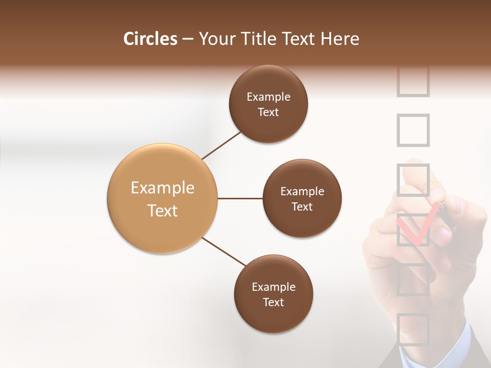Businessman Education Problems PowerPoint Template
