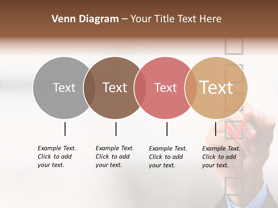 Businessman Education Problems PowerPoint Template