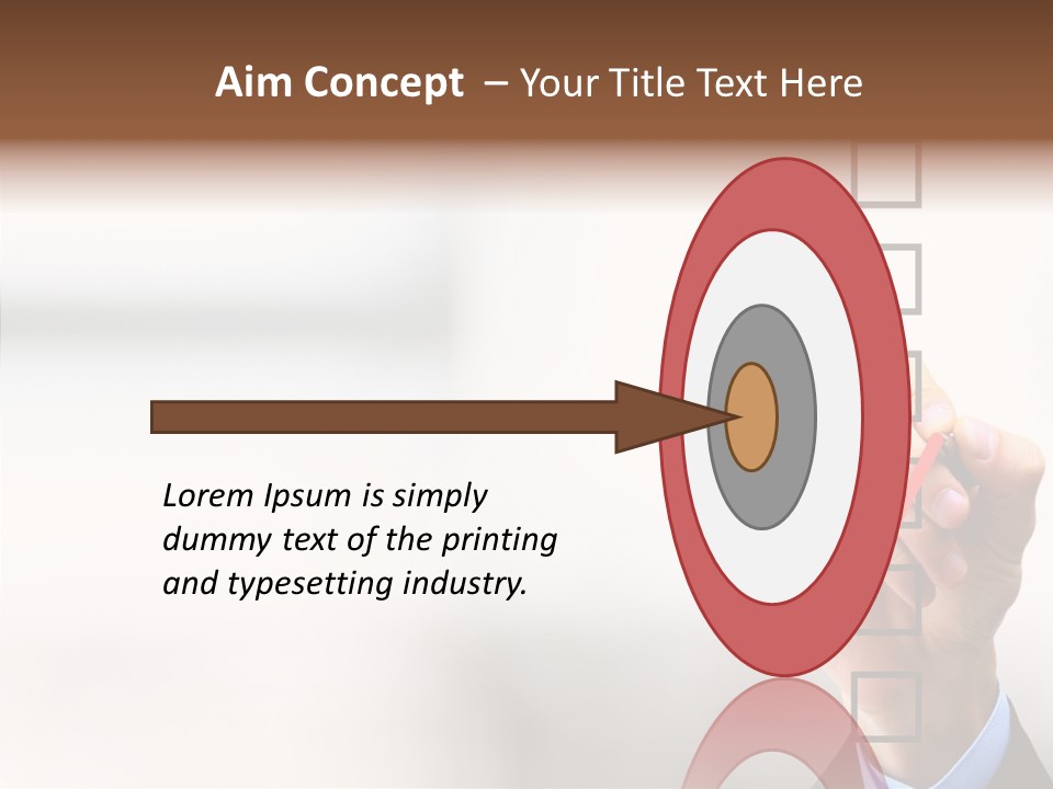 Businessman Education Problems PowerPoint Template