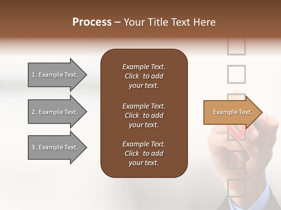Businessman Education Problems PowerPoint Template