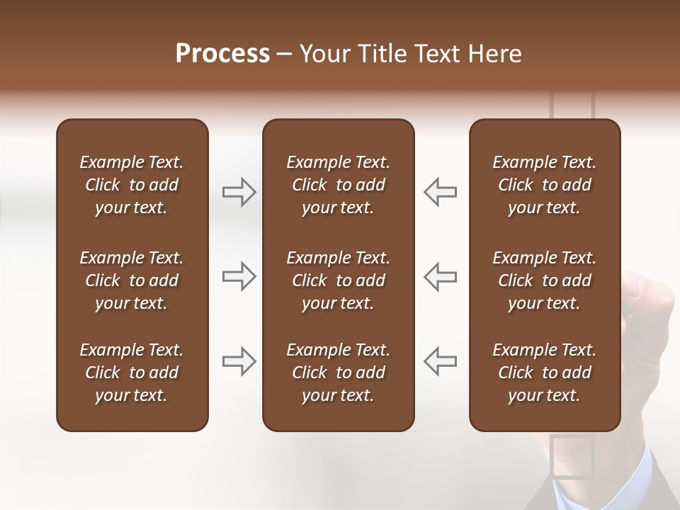 Businessman Education Problems PowerPoint Template