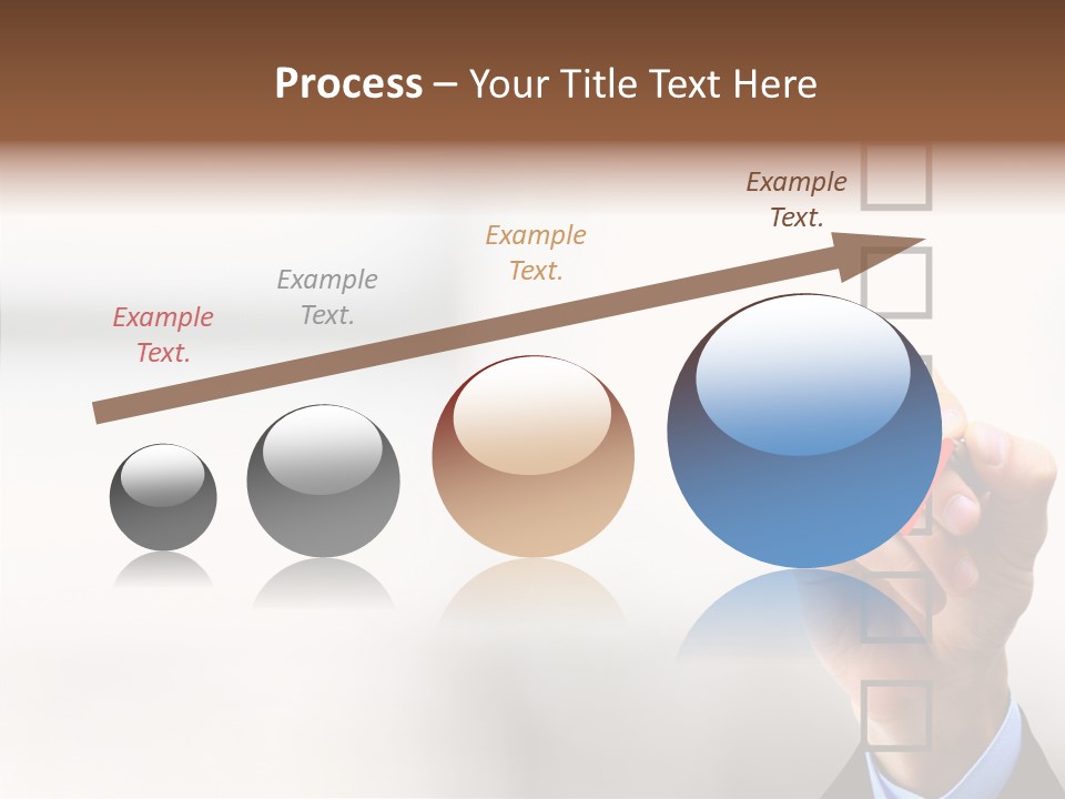 Businessman Education Problems PowerPoint Template