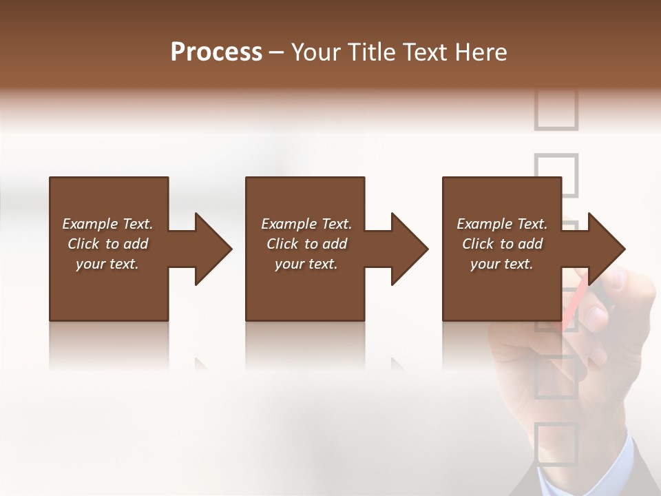 Businessman Education Problems PowerPoint Template