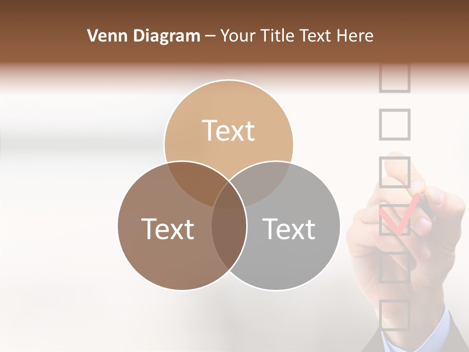 Businessman Education Problems PowerPoint Template