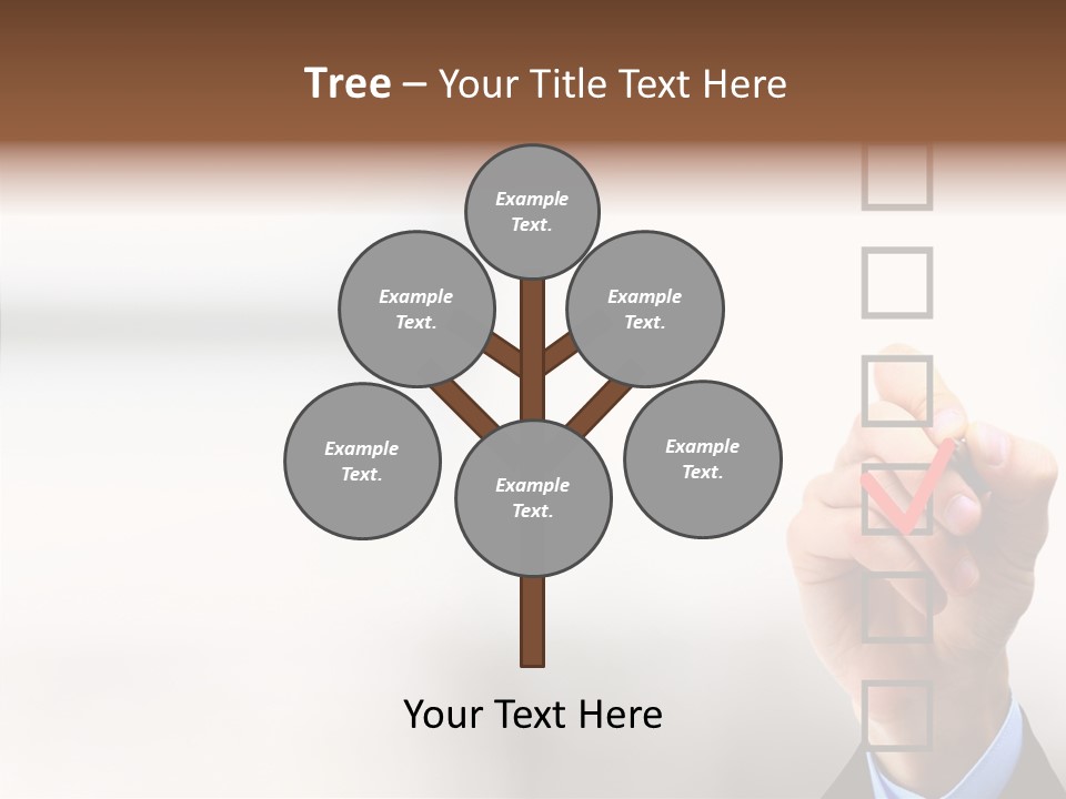 Businessman Education Problems PowerPoint Template