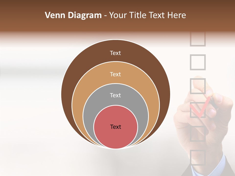 Businessman Education Problems PowerPoint Template
