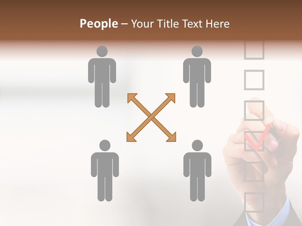 Businessman Education Problems PowerPoint Template