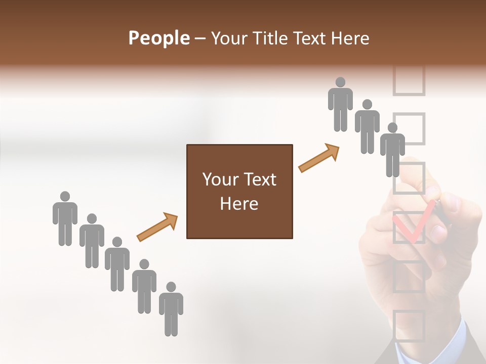 Businessman Education Problems PowerPoint Template