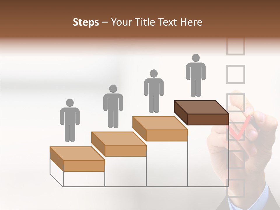 Businessman Education Problems PowerPoint Template