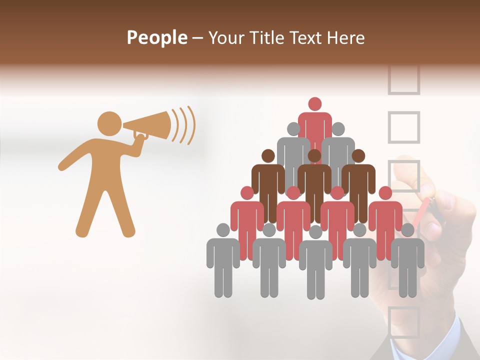 Businessman Education Problems PowerPoint Template