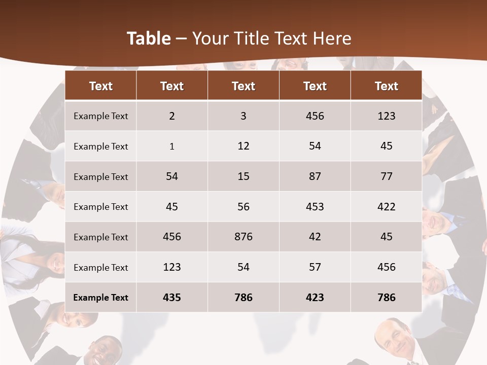 Company Concept People PowerPoint Template
