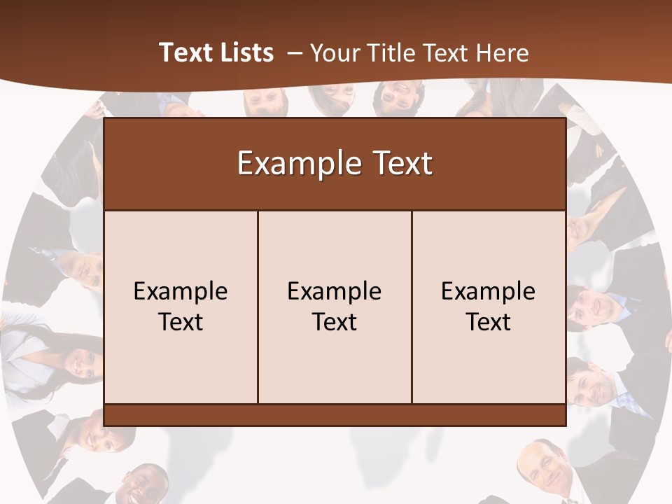 Company Concept People PowerPoint Template