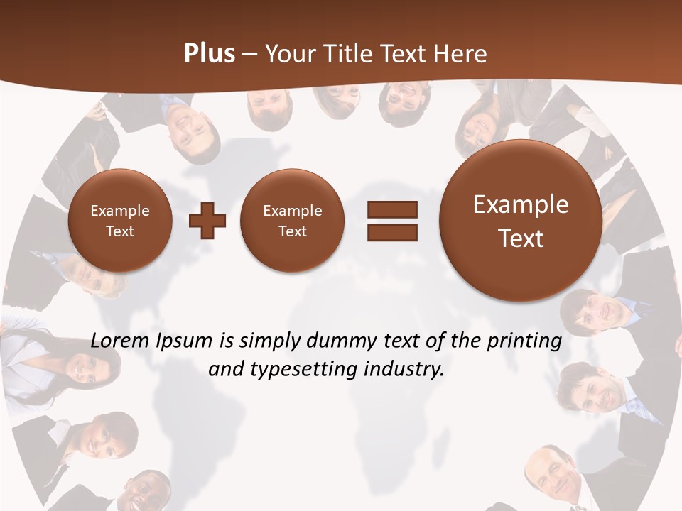 Company Concept People PowerPoint Template