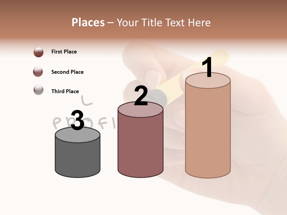 Profit Stack Headlines PowerPoint Template