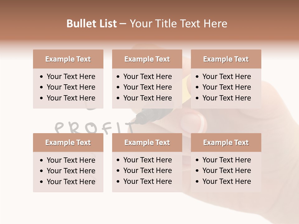 Profit Stack Headlines PowerPoint Template