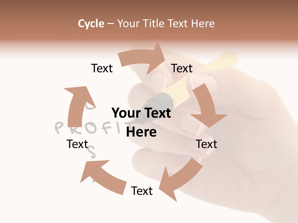 Profit Stack Headlines PowerPoint Template