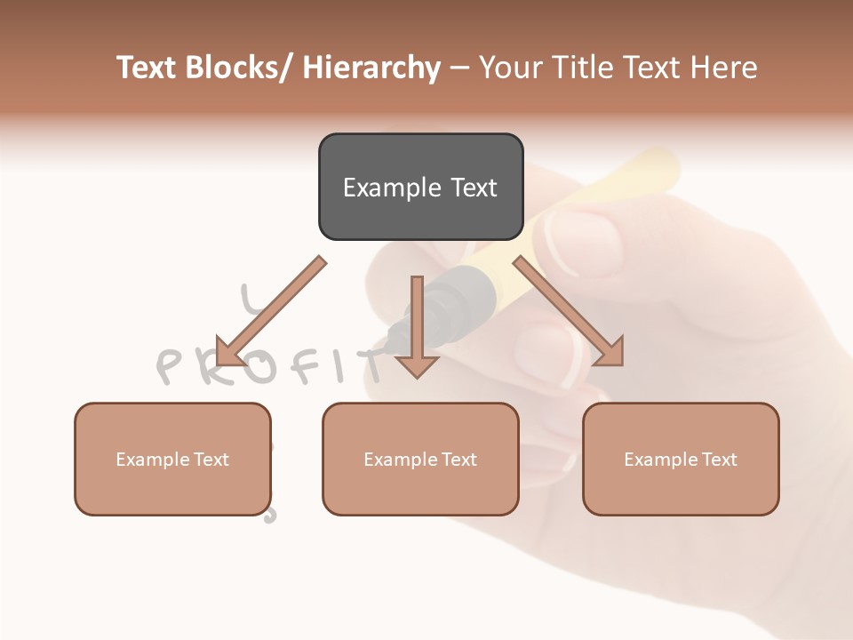 Profit Stack Headlines PowerPoint Template