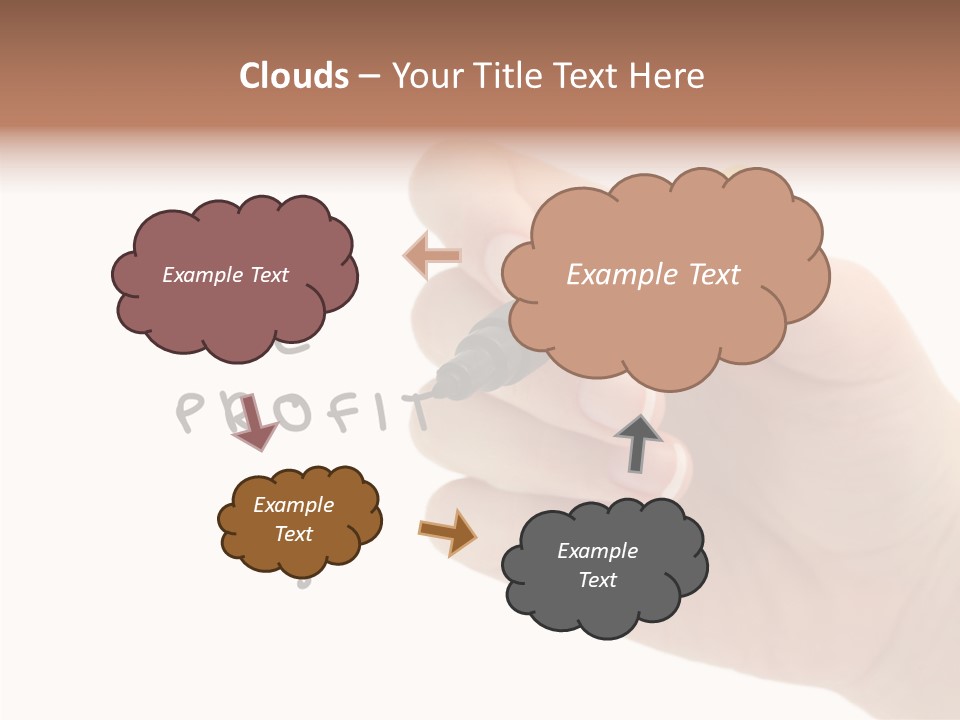 Profit Stack Headlines PowerPoint Template