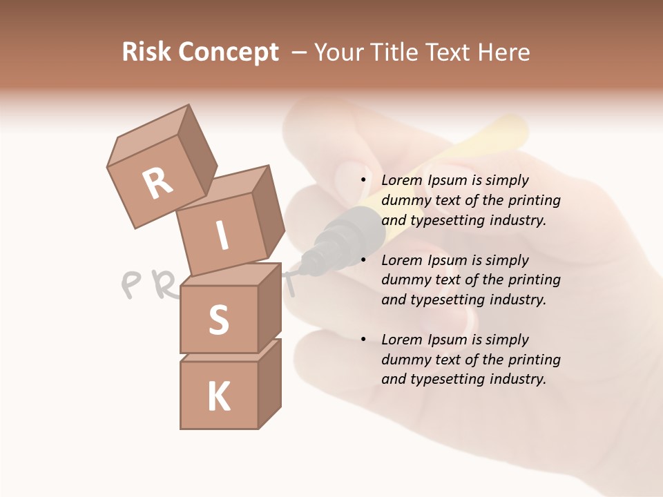 Profit Stack Headlines PowerPoint Template