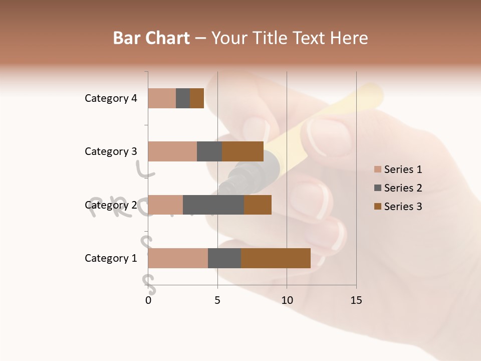Profit Stack Headlines PowerPoint Template