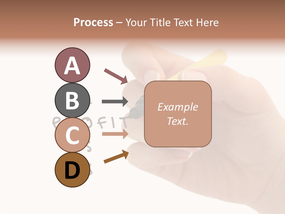 Profit Stack Headlines PowerPoint Template