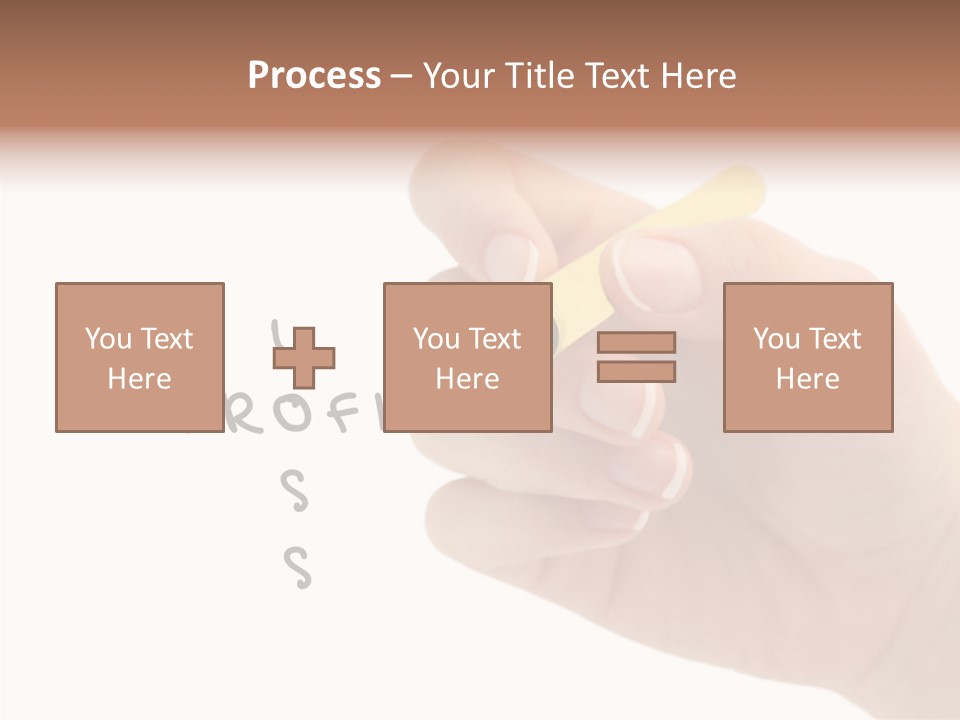 Profit Stack Headlines PowerPoint Template