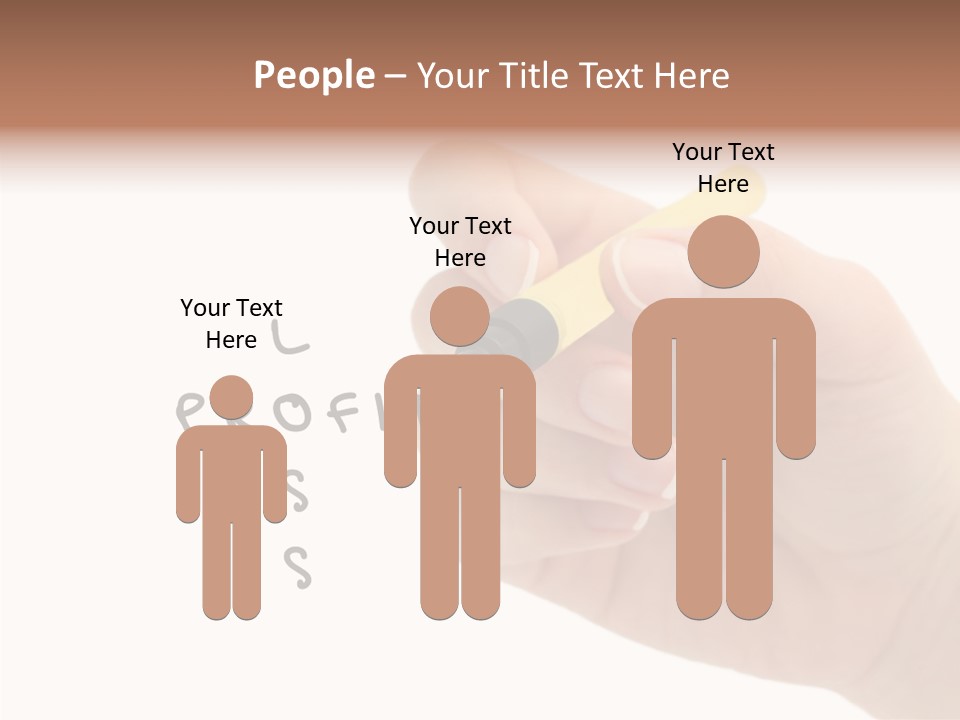 Profit Stack Headlines PowerPoint Template