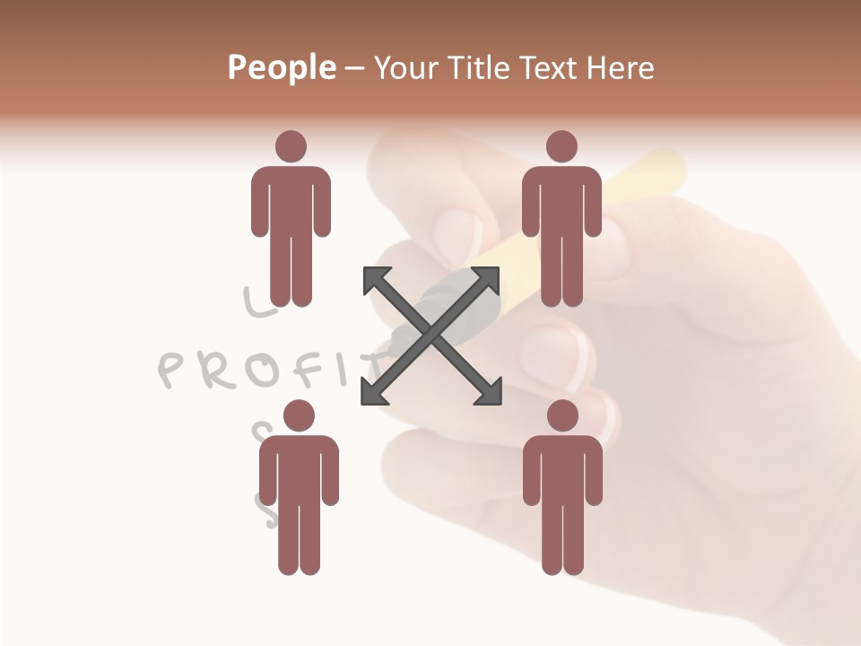 Profit Stack Headlines PowerPoint Template