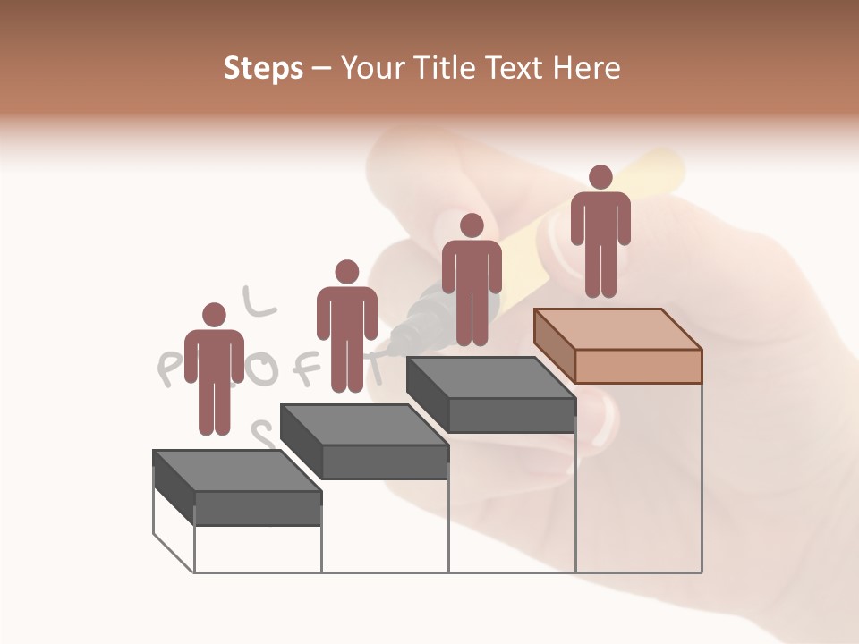Profit Stack Headlines PowerPoint Template