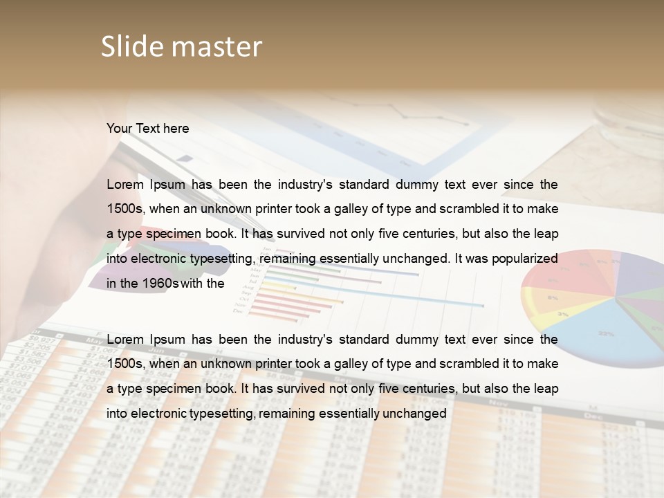 High Pie Index PowerPoint Template